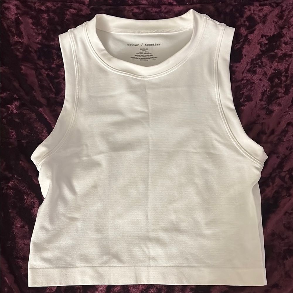 White Tank Top